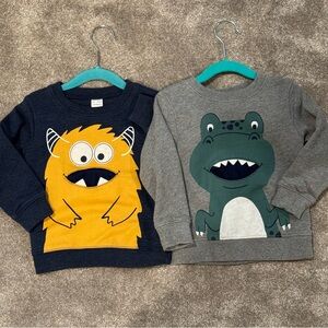Boys 2T Monster & Dinosaur 🦖 Sweatshirts